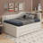 Soft-Upholstered Daybed Featuring A Pull-Out Trundle And Three Roomy Drawers-1167935022-1167935020
