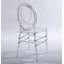Chaise de mariage, chaise de salle à manger, ensemble de 4, siège en plastique