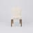 Marielle Upholstered Arch Dining Chair, Cocoa/White Sand-154686935