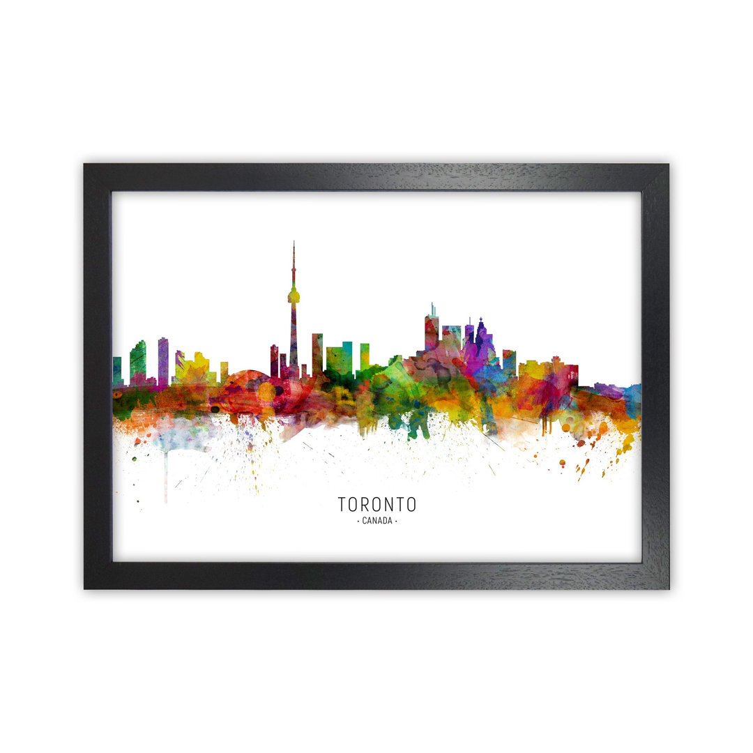 Toronto Canada Skyline by Michael Tompsett - Print