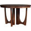 Walnut Grove Extendable Walnut Solid Wood Pedestal Dining Table