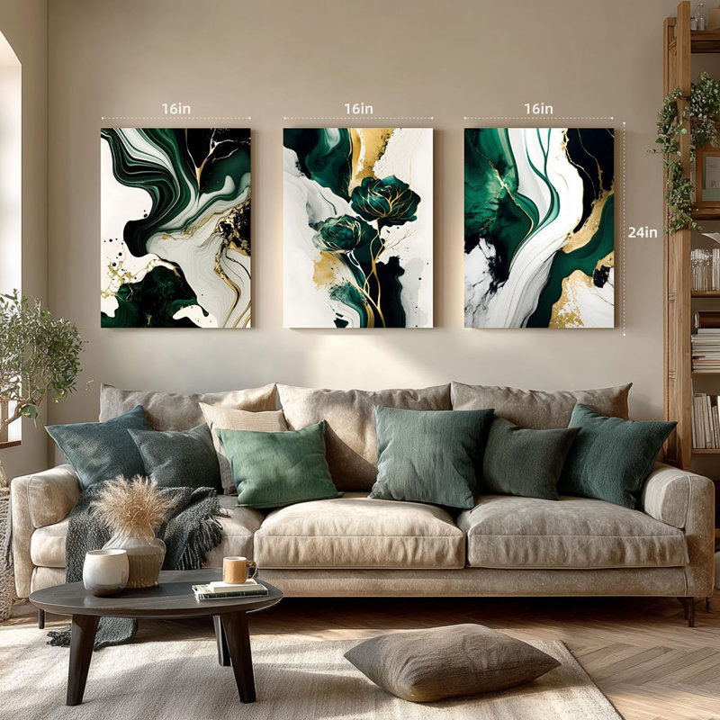 3 Piece Wrapped Canvas Print