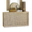 Driftwood Lattice Console