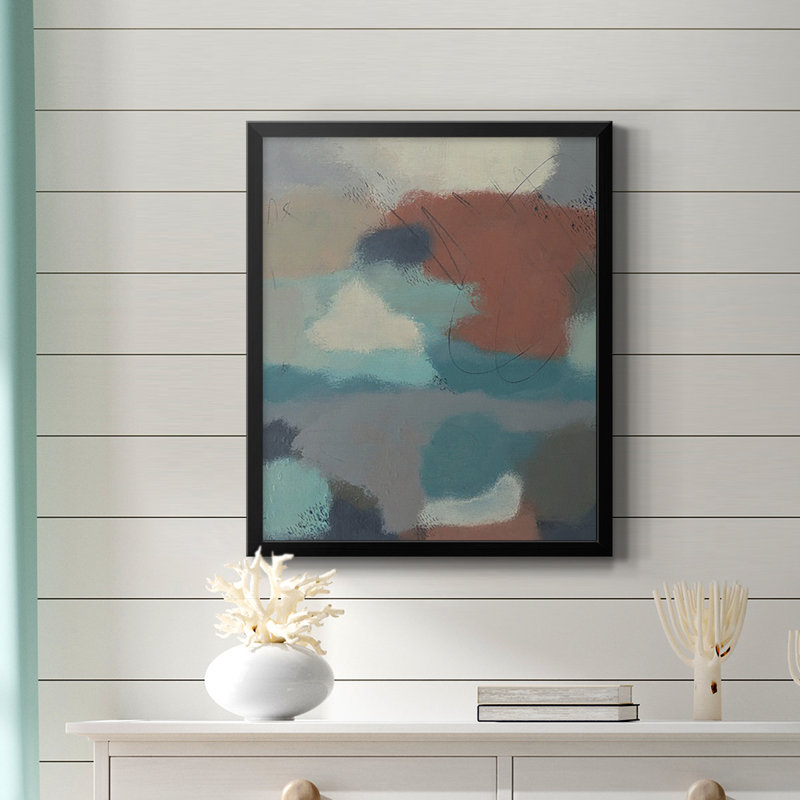 Floating By I Premium Framed Canvas - Ready to Hang, 24" H x 20" W, Black