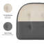Premium Thick Comfortable Chair Cushion U-Shaped Memory Foam Seat Pads Tufted Topper Pillows Nonslip Rubber Back Seat 17 x 16 Inch Indoor Seat Cover for Office, Kitchen Chairs, 4 Pack Charcoal Grey Colour-88354993