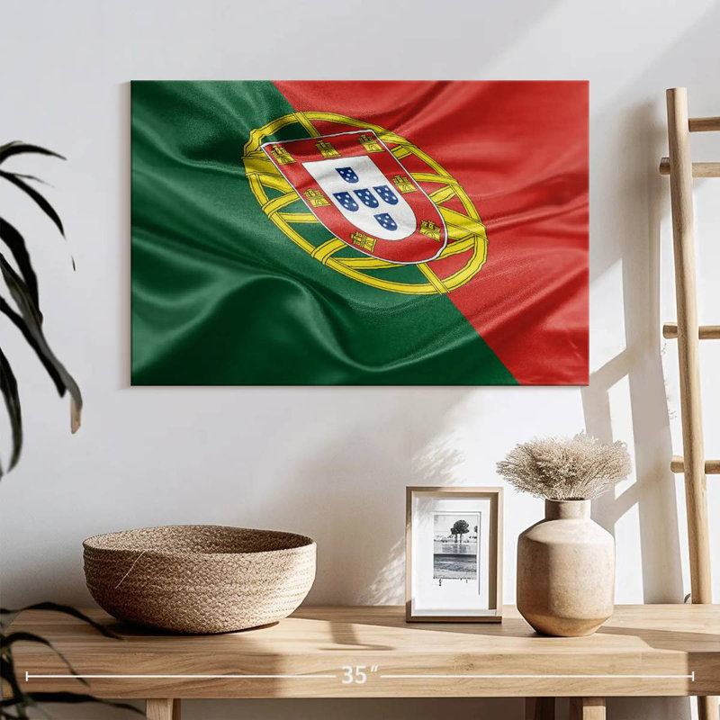 Drapeau national du Portugal, H 16 po x l 24 po