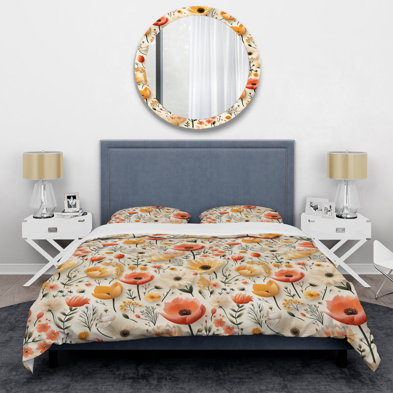 Ensemble de housse de couette en microfibre Divine Dreams, Housse de couette pour très grand lit et 2 très