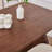 Retro Simple Design Rectangular Dining Table Set-109975237