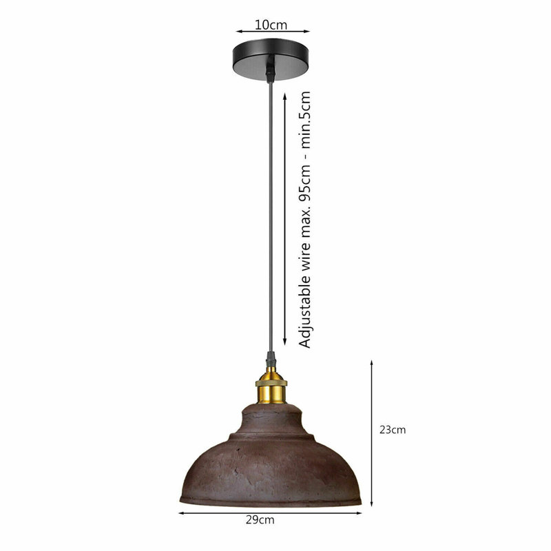 Segars 1 - Light Clay Dome Pendant