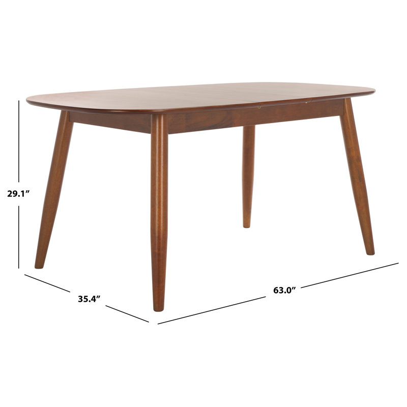 Arran Rectangular Dining Table, Walnut