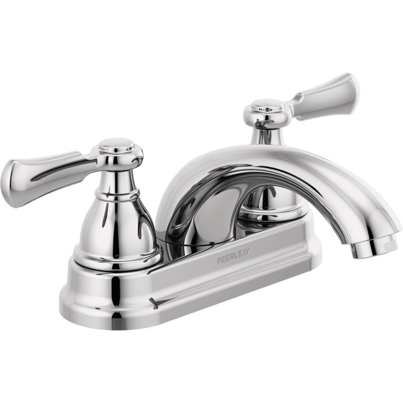 Elmhurst 2-handle Bathroom Faucet with Drain Assembly, Chrome