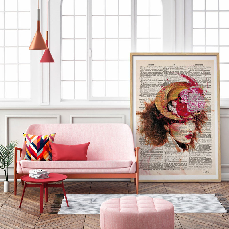 Kate Moss by Soul Art Corner - Single Picture Frame Print, 122cm H x 82cm W x 3cm D