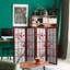 48" Low Cherry Blossom Shoji Room Divider-229223062-229223069