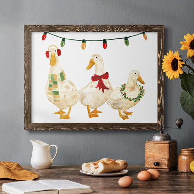 «Merry Quackmas II», reproduction d'art sur toile