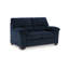Causeuse Simy, velours côtelé de polyester de 63 po, accoudoirs coussinés-110740905