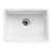 Alfi Brand 17.25'' W Single Bowl Fireclay Undermount Kitchen Sink