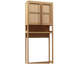 Support de toilette, salle de bain indépendante, salle de lavage, peu encombrant, couleur naturelle