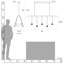 York 5 - Light Kitchen Island Linear LED Pendant-94006418-94006420-58712428