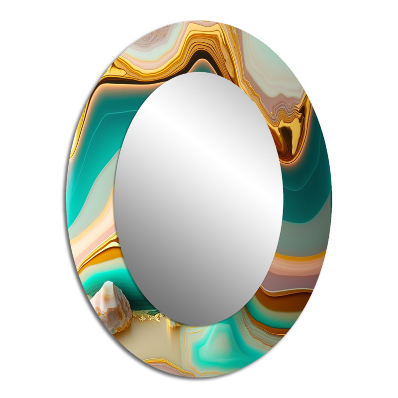 Miroir mural liquide Modern, 40 po x 30 po