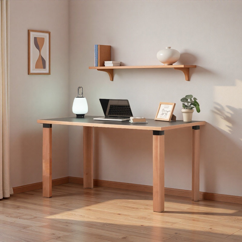 Bureau d'écriture rectangulaire moderne, simple et durable, H 29,72 po x l 62,99 po x P 31,49 po