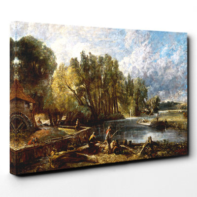 Stratford Mill by John Constable - Wrapped Canvas Painting