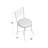 Bryneville Metal Accent Stool