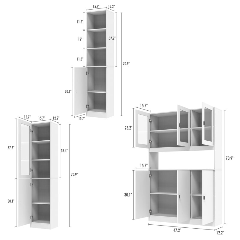 Furniture Combination Cabinet Storage Cabinet Display Cabinet