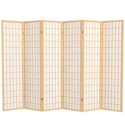 Alex 70'' H Tall Folding Shoji Screen