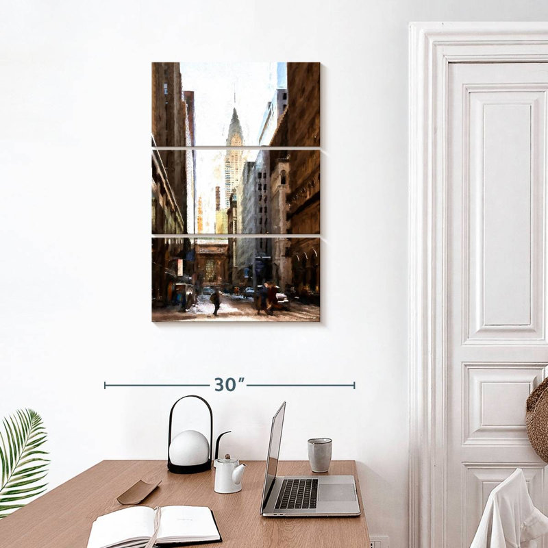 Nicci New York Architecture I, H 32 po x l 20 po