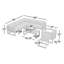 Ensemble de conversation modulaire 4 pièces avec coussins Sunbrella® Smith-228723164-208174239