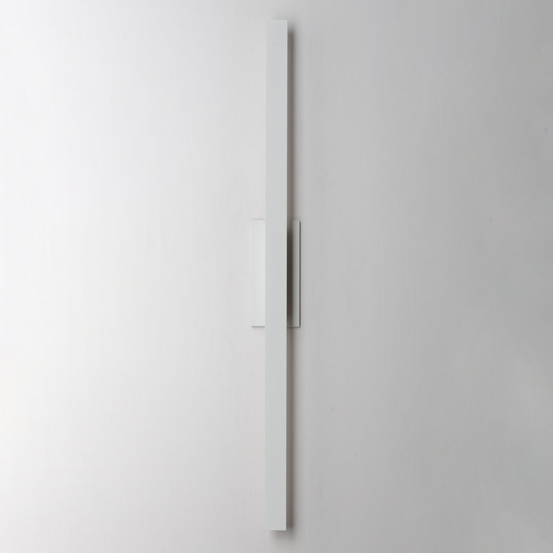 Chesnet-Outdoor Wall Mount, 51" H x 4.5" W x 2.75" D, White