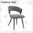Vesta Modern Velvet Tufted Upholstered Dining Chair-1326625185