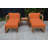 Ensemble de conversation en teck avec coussins Sunbrella-757475304