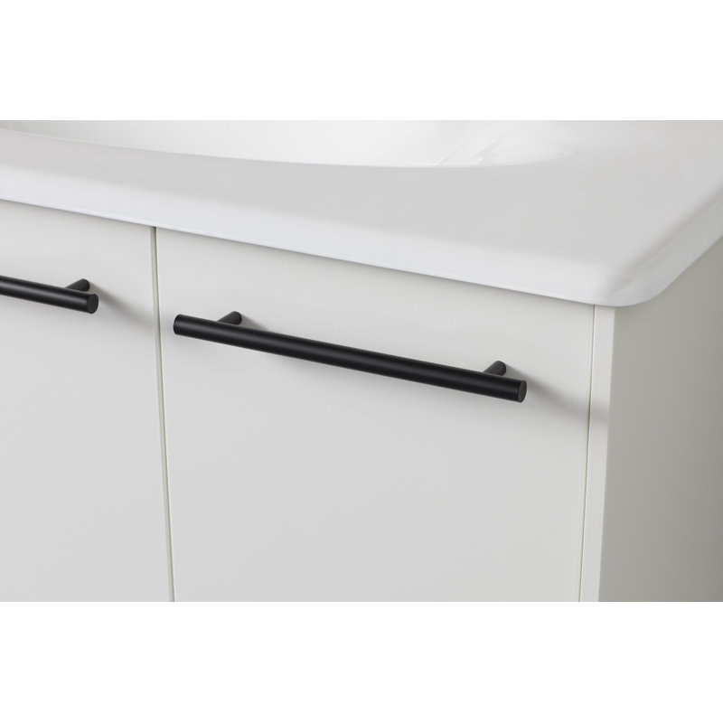 Purist® 5" Center to Center Bar Pull, Vibrant Brushed Moderne Brass, 7"