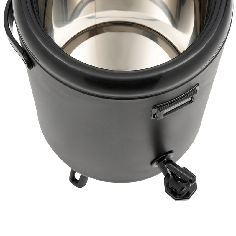 3.17 Gallon Hot and Cold Beverage Dispenser, Black