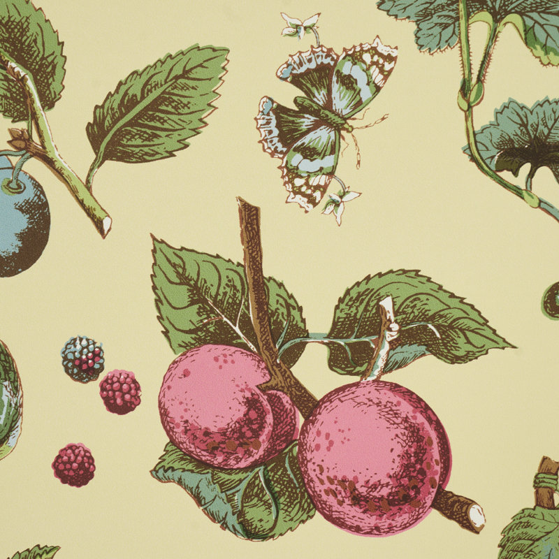 Berry Grove Wallpaper, Butter