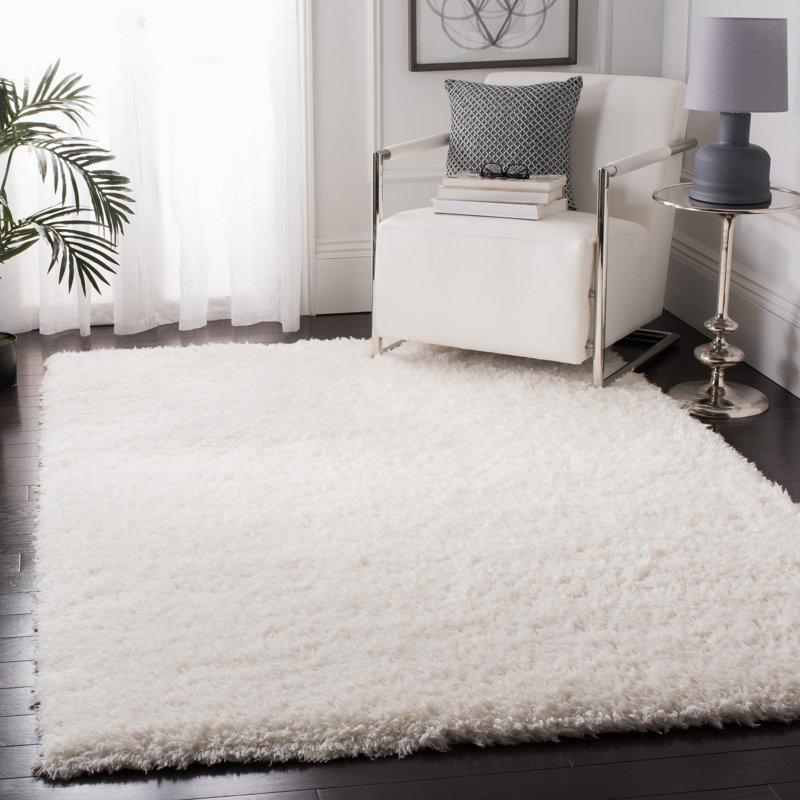 Leavy Performance Solid Color Rug, Rectangle 4' x 6'