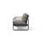 Andes Patio Sofa - Olefin Charcoal-123303312