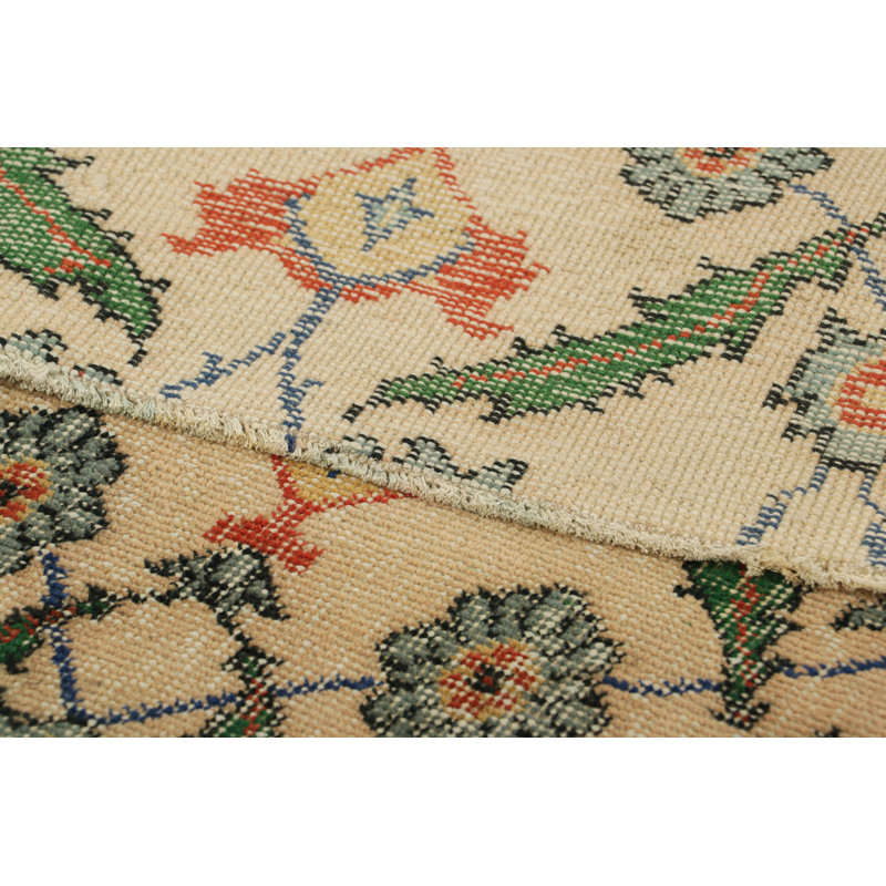 One-of-a-Kind 2’5”x8’5” Hand Knotted Area Rug