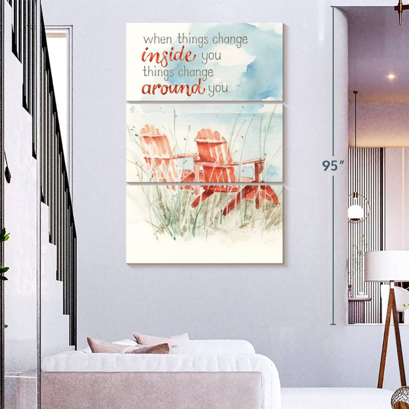Tergel Seaside Journey II, 74" H x 48" W