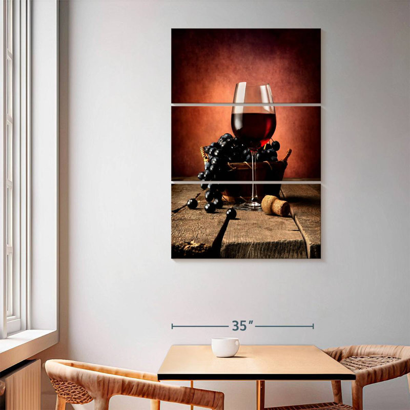 Yarlin Red Wine Classic, 65" H x 42" W