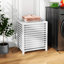 Panier à linge en bambou avec couvercle HOMcom, panier à linge, panier à linge, panier à linge en bois
