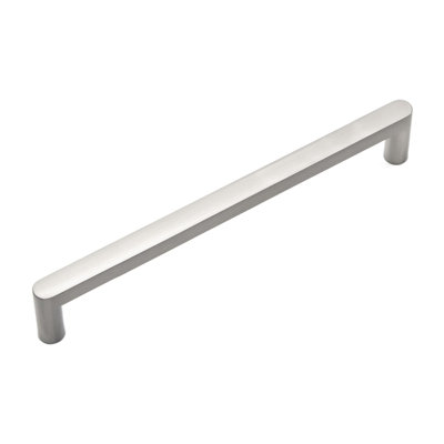 Heritage Designs Bristol Handle Pull - 6-5/16" Center to Center Cabinet Pull Satin Nickel - Contemporary Hardware for Drawers & Cabinets