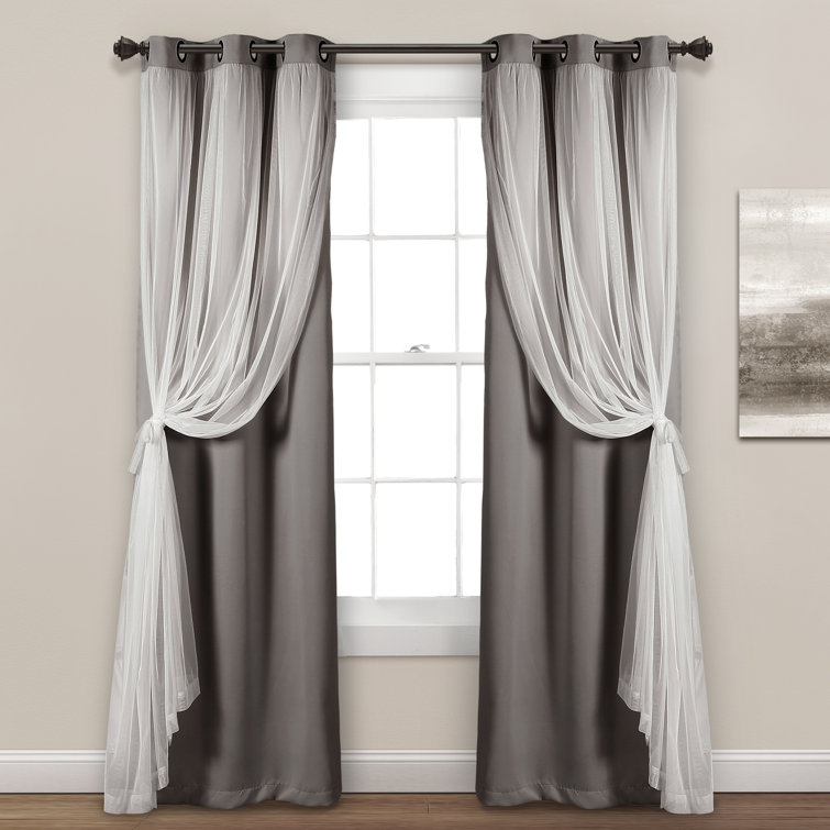 Solid Blackout Thermal Curtain Panels