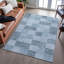 Tapis géométrique de qualité supérieure lavable à la machine AMF1139-219811429