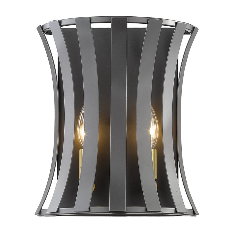 Gerling Steel Flush Mounted Sconce