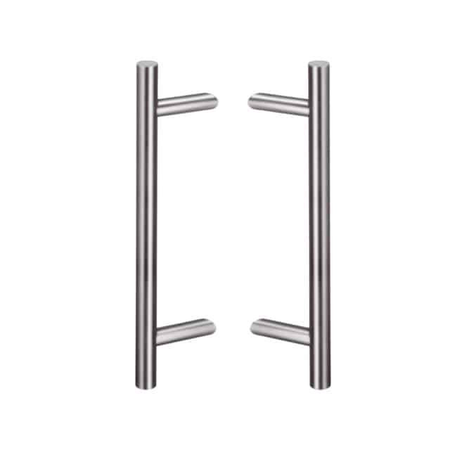 Poignée de porte ronde demi-lune