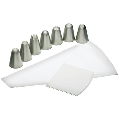 Sweetly Does It Icing Set with Nylon Bag Seven Nozzles and Icing Comb