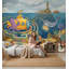 Papier peint sous-marin pieuvre sous-marine-382994577-382994579