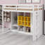 Lit mezzanine en bois avec garde-robe, tablettes et armoire-2137368229-2137368231